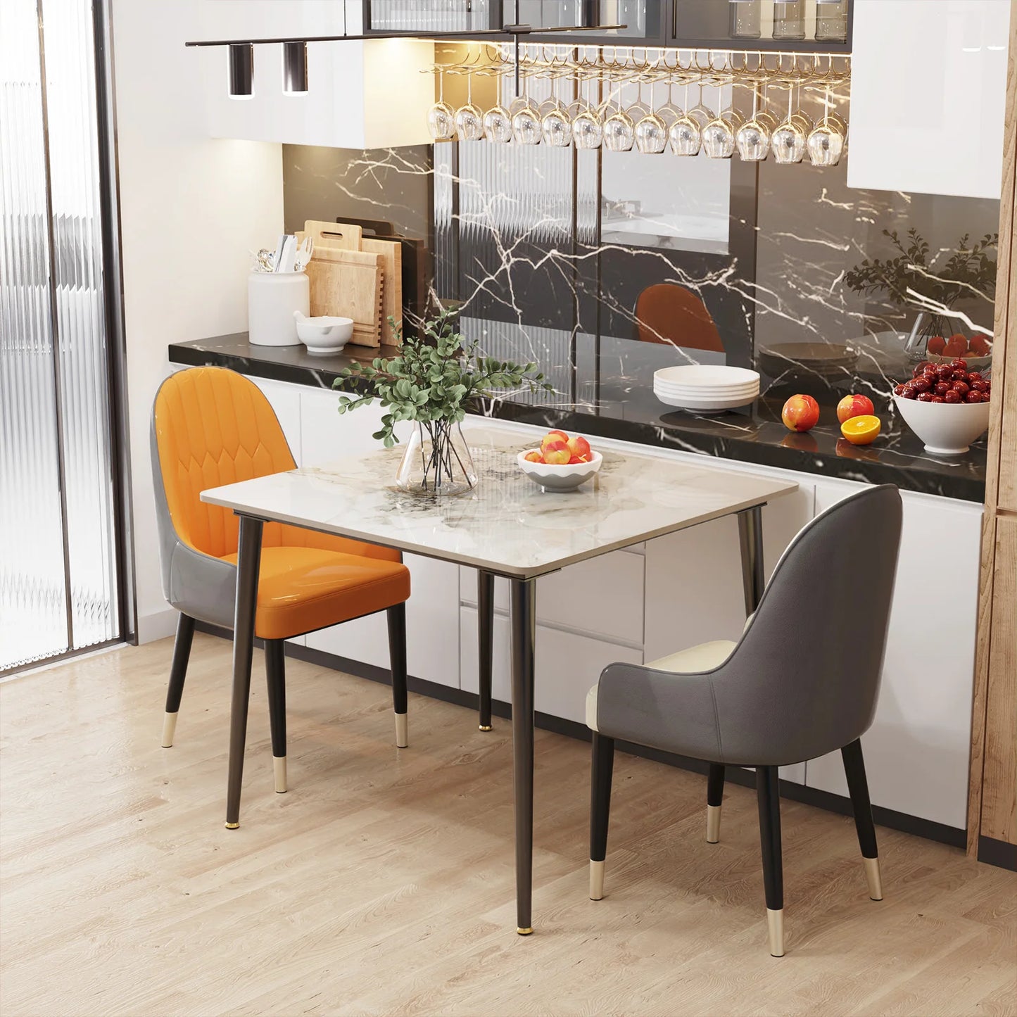 Rectangular Dining Modern Dining Desk Table Furniture