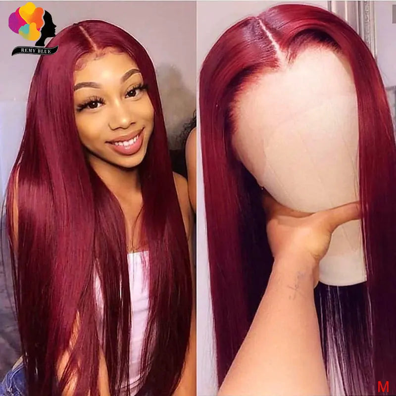 Straight Hair 13X6 Lace Frontal Wig  9Human Hair Wigs