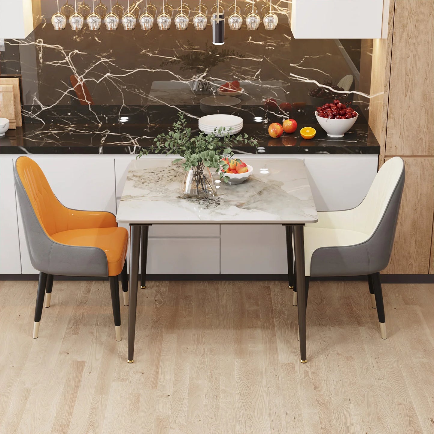 Rectangular Dining Modern Dining Desk Table Furniture