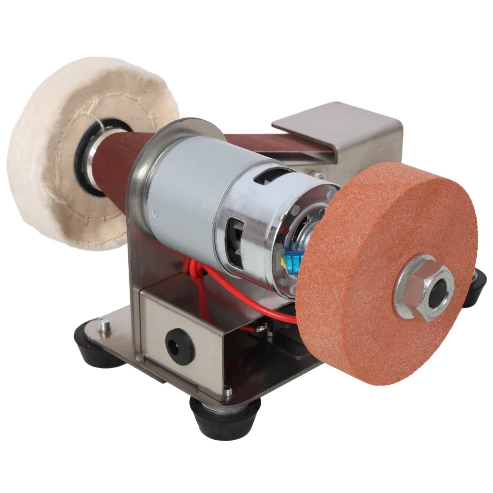 Mini Electric Belt Sander (7-Speed): Knife Sharpener/Making,