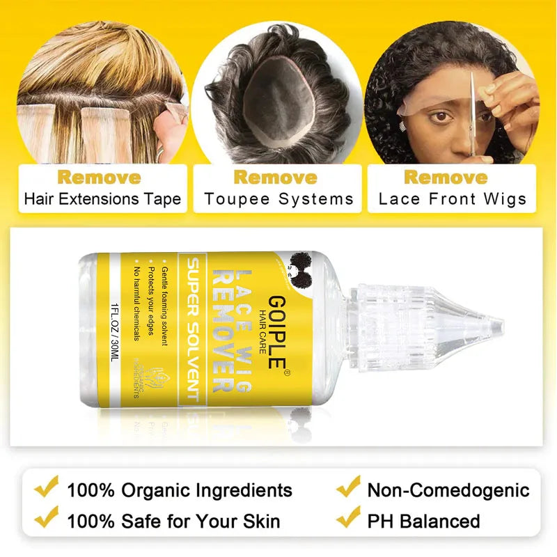 Wig Installation Kit Waterproof Lace Wig Glue for Lace front Wigs