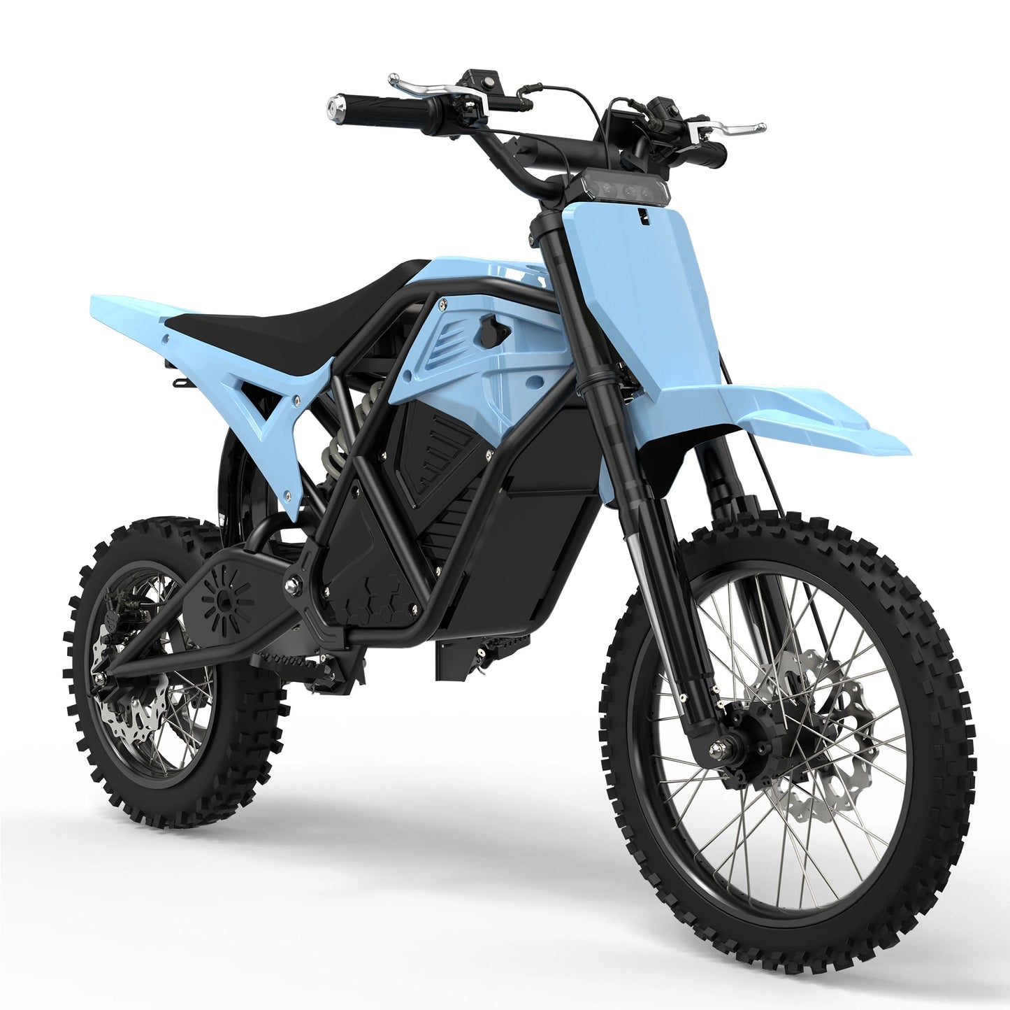 Electric Mini Dirt Bike for Teens & Adults, 14"/12" Fat Tire 3500W Electric Motorcycle, 48V23AH Battery Ebike 38MPH