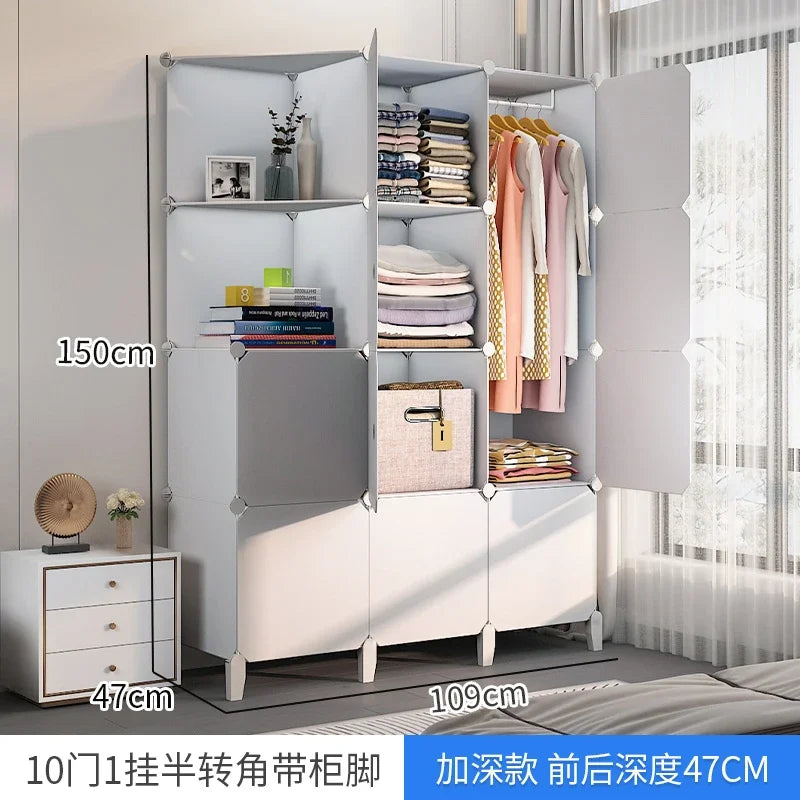 Open Filing Wardrobe Storage Clothes
