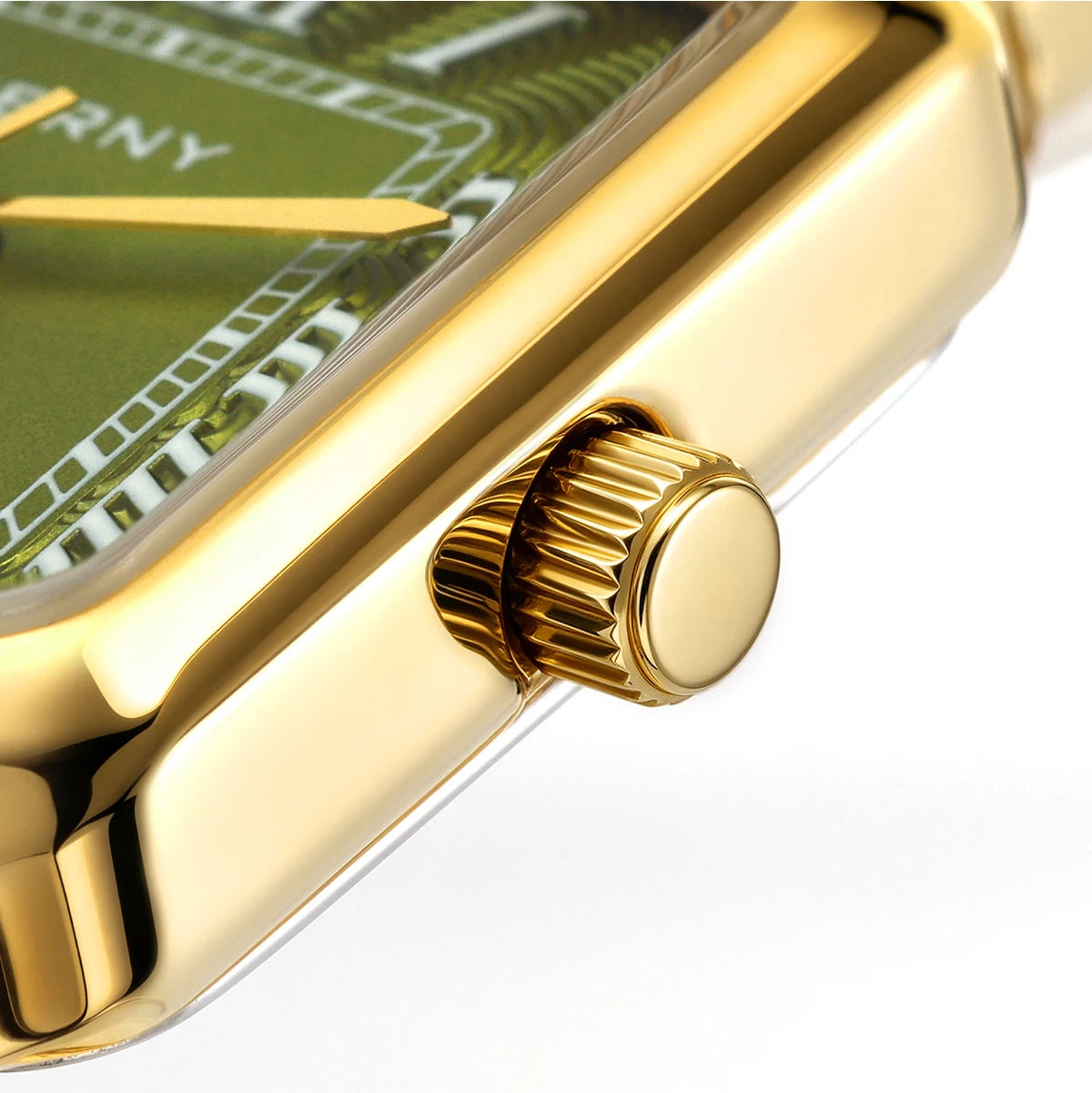 BERNY Square Women Watch Gold Quartz Fashion Exquisite Roman Luxury Small Women's Watch Jewelry Bracelet Women Watches