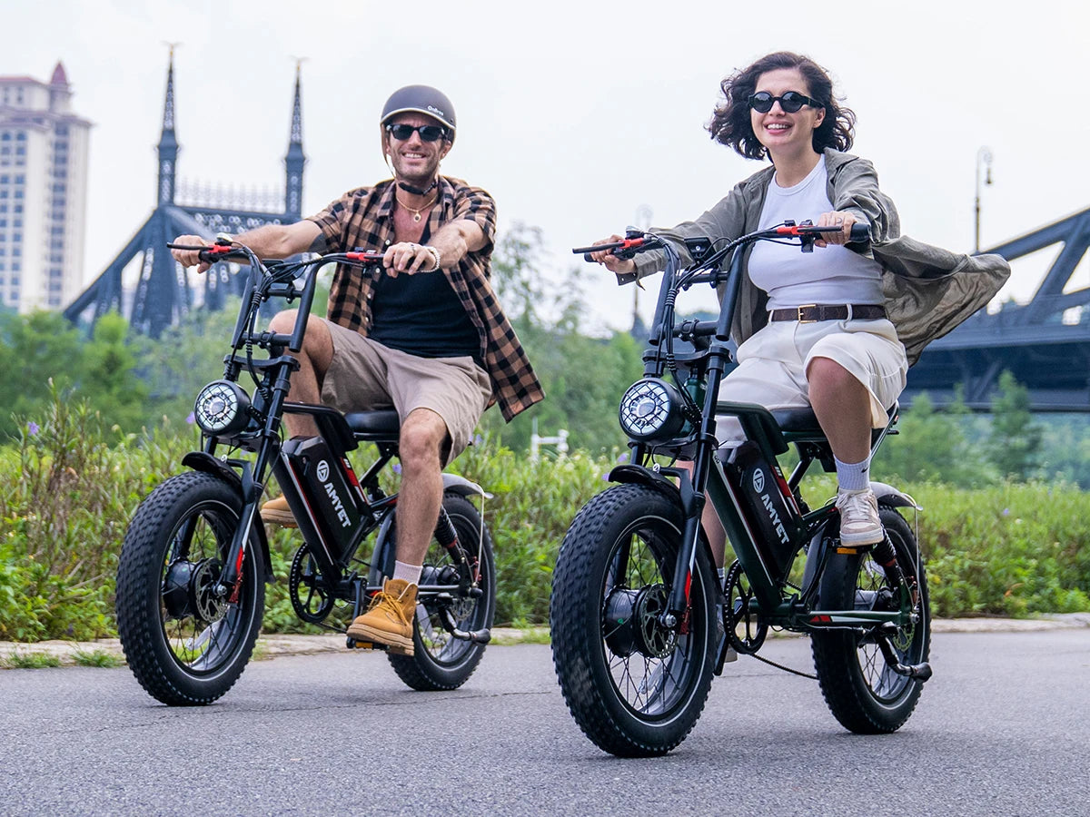 S8 Adults Electric Bike For Men  Motor 2000W Dual Bicycle 48V Battery 20"Bikes