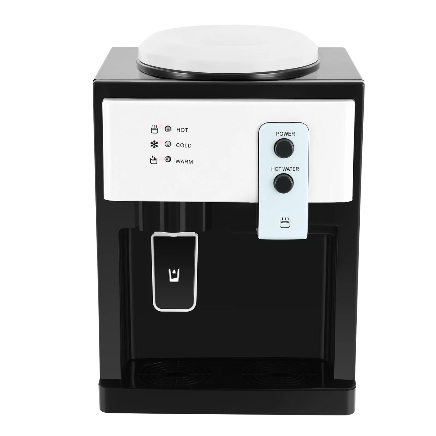Electric Hot and Cold Water Cooler Dispenser  Desktop Top Loading