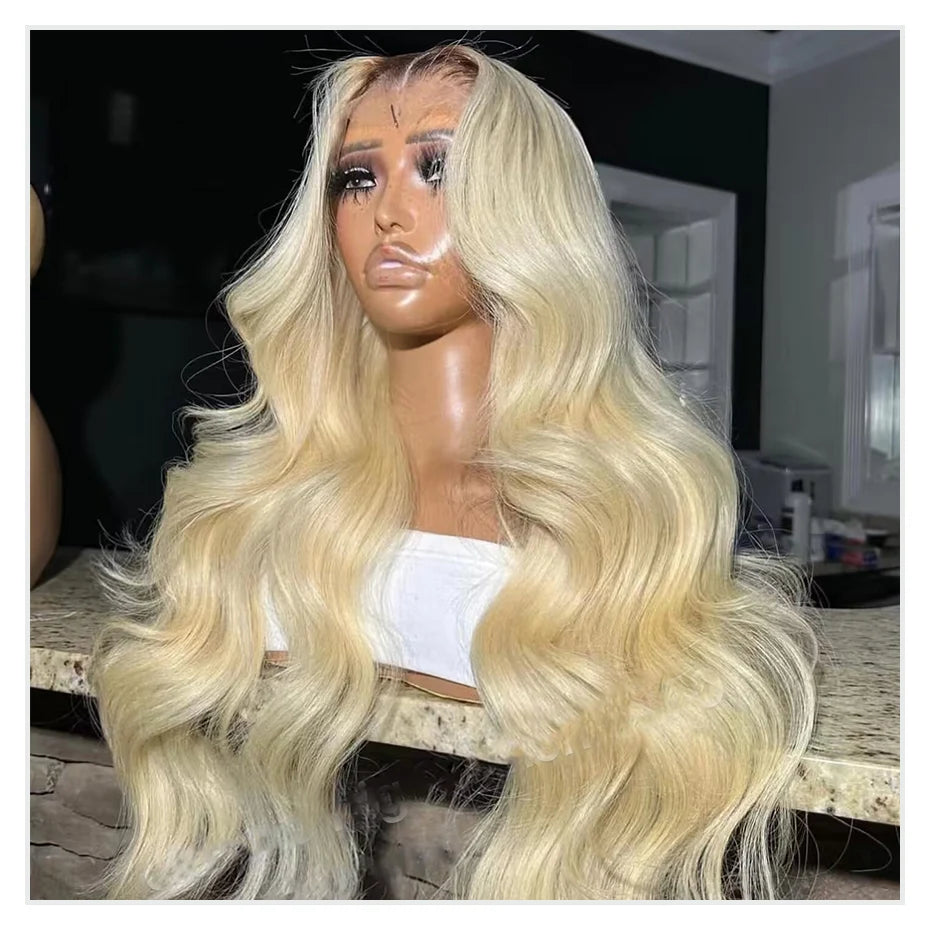 13x6 Lace Frontal Wig Brazilian Straight Full Lace Human Hair Wig