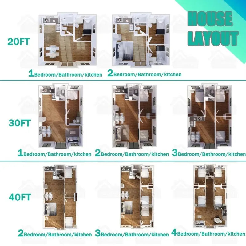 Customized Prefabricated Container House Modern Building Backyard Prefabricated Outdoor Garden Gym Room Studio Office Shed House