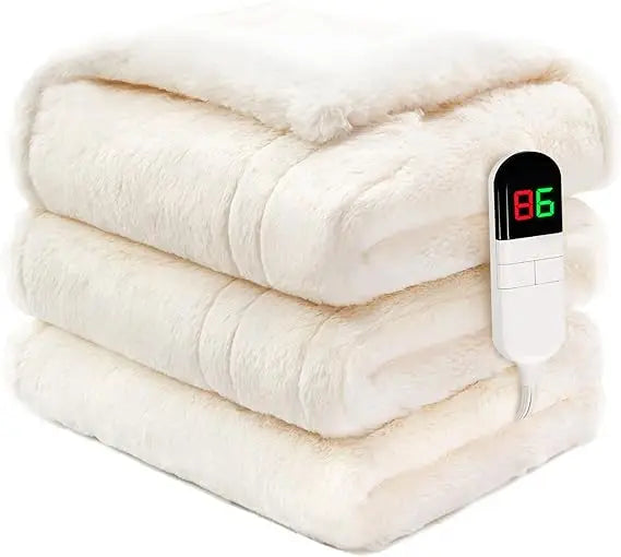 Heated Blanket Twin 62×84 - Ultra Cozy Soft Electric Blanket