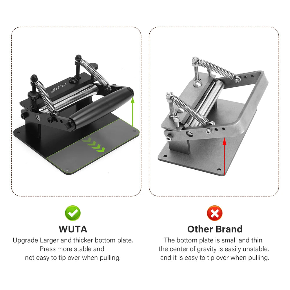 Manual Leather Skiving Machine Strip Belt Thinning Skiver Splitter