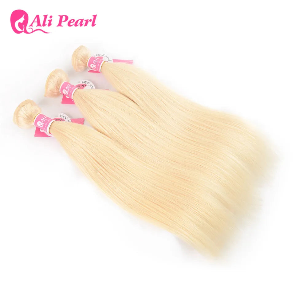 Blonde Human Hair Bundles 3 Bundles