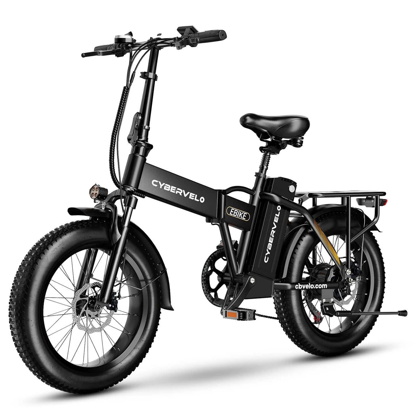 Removable Battery EBike,  Folding Electric Bike,80 Miles Max Range Adults,
