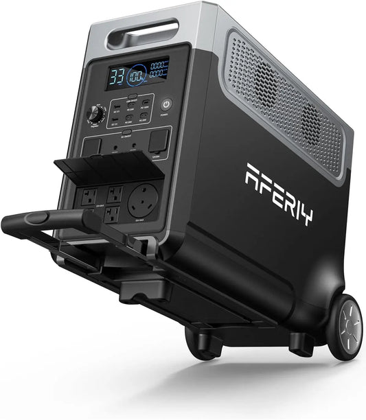 3840Wh Portable Power Station,120V AC Outlets X 5,2.5H Fast Charge,