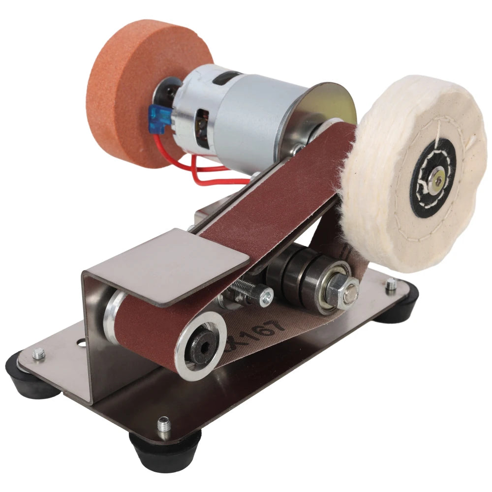 Mini Electric Belt Sander (7-Speed): Knife Sharpener/Making,