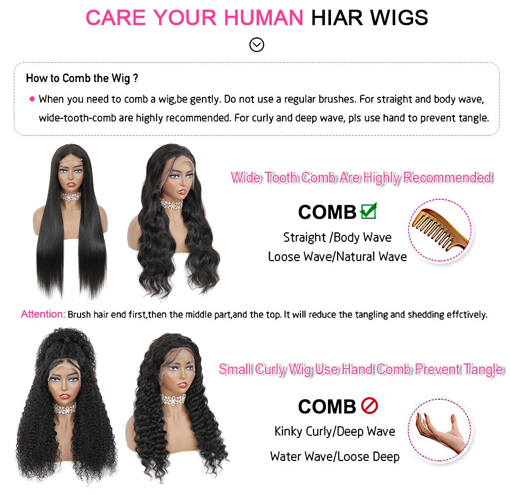No Leave Out V Part Body Wave Wigs 200% Density Upgrade Brazilian Hair 32 Inches