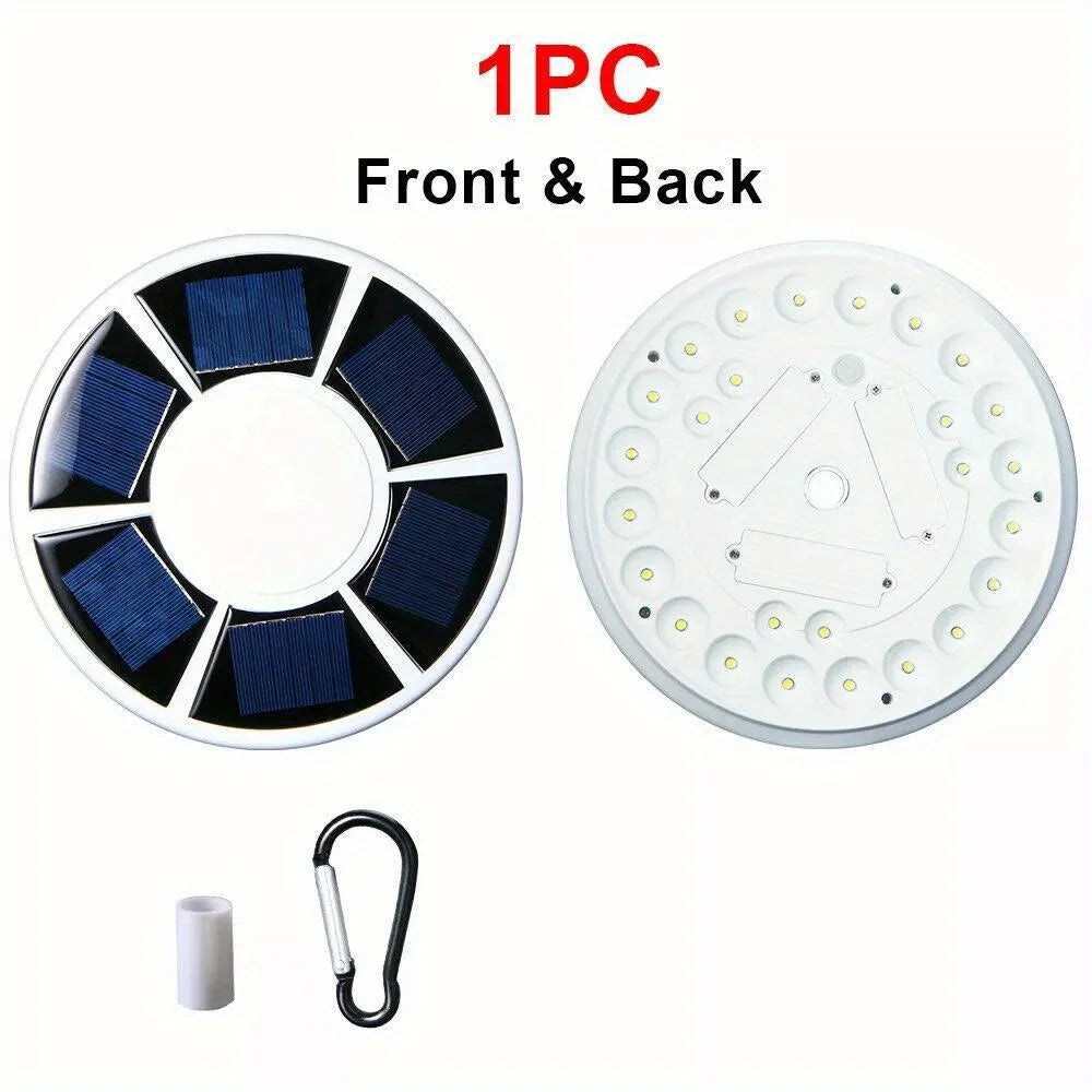 Outdoor Solar Lights: Ideal for Flagpoles, Camping Tents, Gardens,