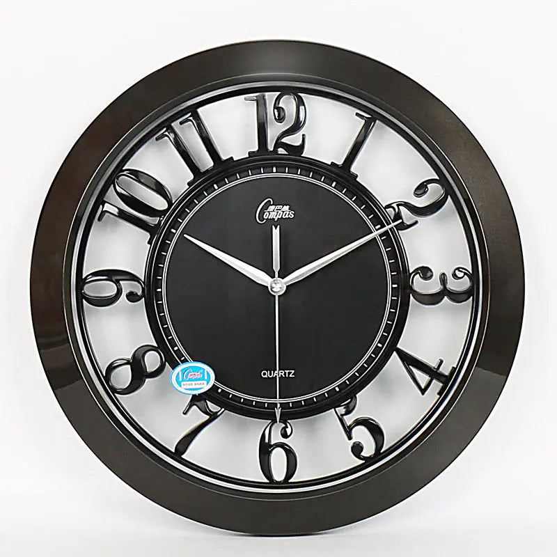 16-inch Large Wall Clock Vintage Silent Luxury Gold Shabby Chic Kitchen Home Wall Clocks