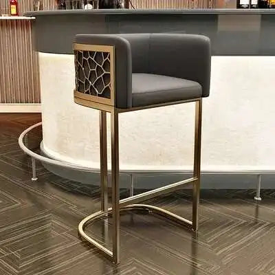 Home High Kitchen Stools Nordic Luxury Ergonomic Simple Bar Stool Adjustable