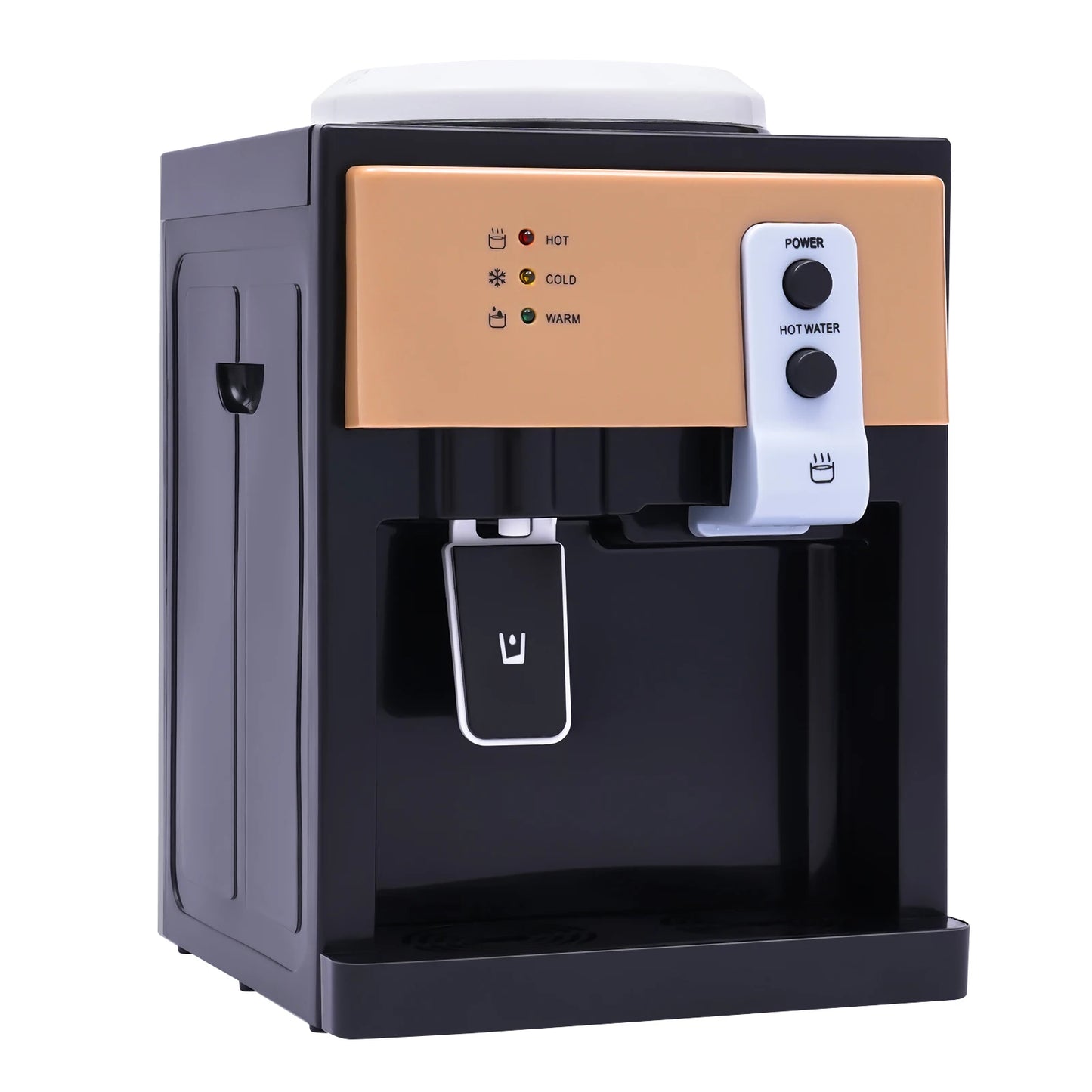 Electric Hot and Cold Water Cooler Dispenser  Desktop Top Loading