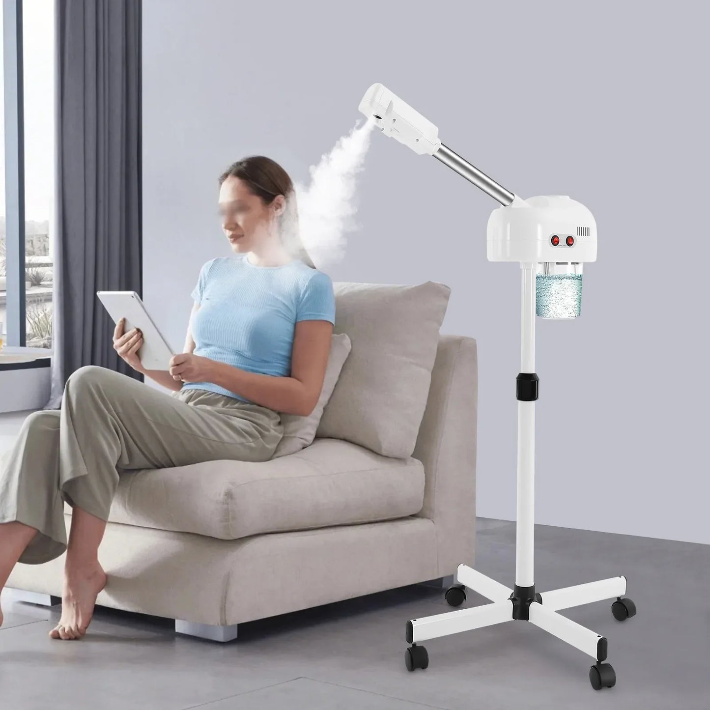 Ozone-infused Facial Steamer Skin an Equipment Skin Moisture Remove Dirt