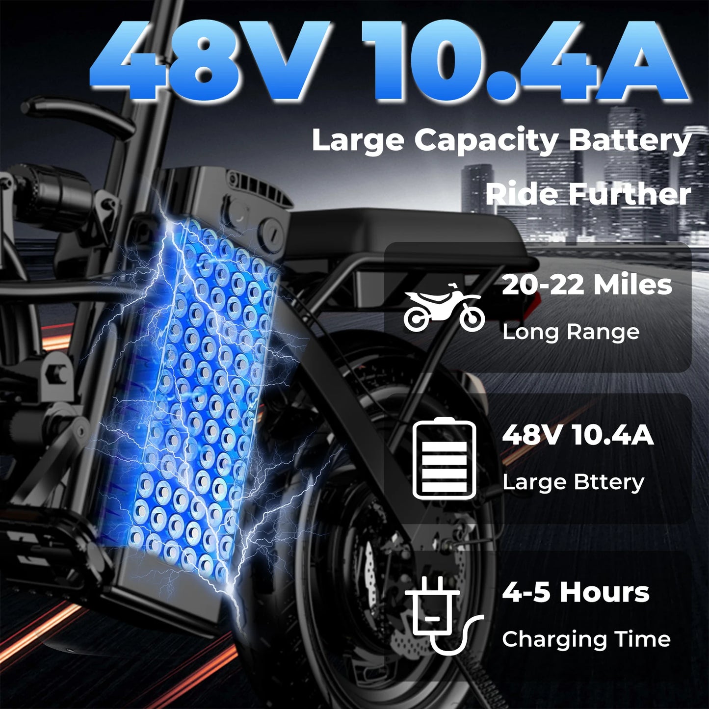 Adult Electric Bike, 20 MPH, Removable Battery, 14 Inch Folding Electric Bike,