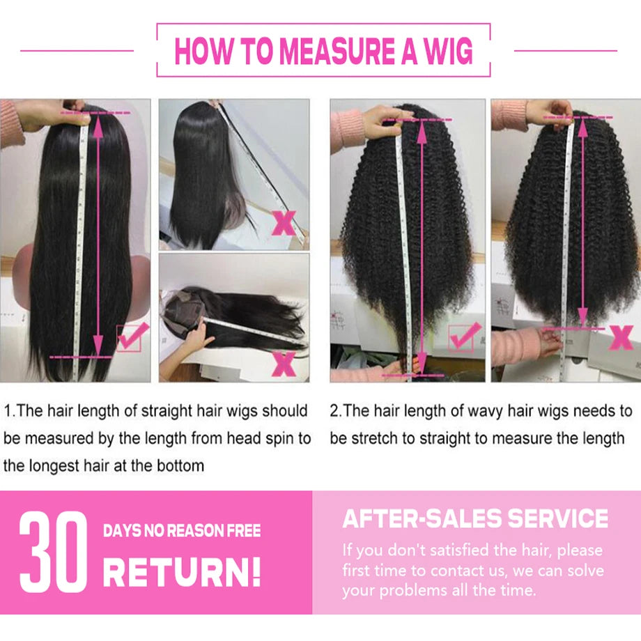 Deep Wave Wig Frontal 3x6 Lace 13x4 Curly Lace Front Human Hair
