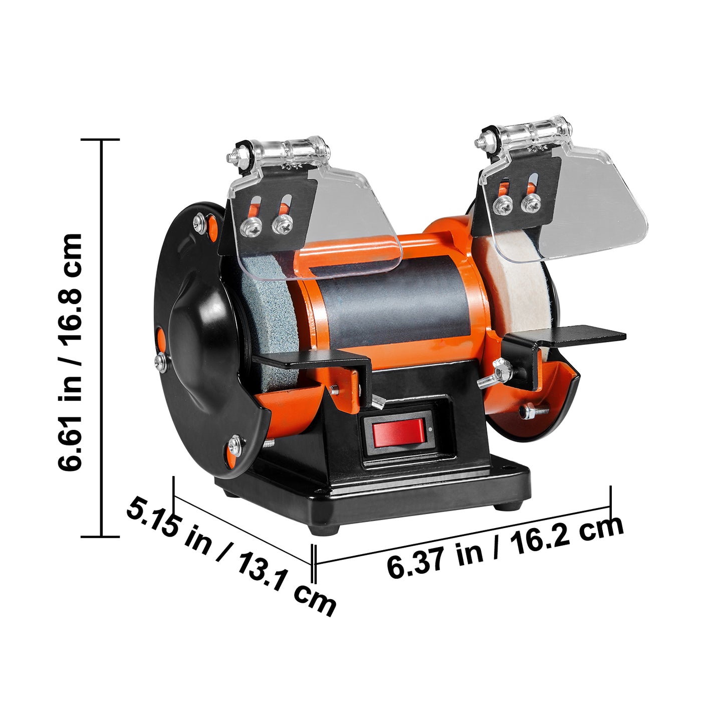 3in Jewelry Polisher Buffer Brushless Adjustable Speed Bench Grinder Polishing Machine
