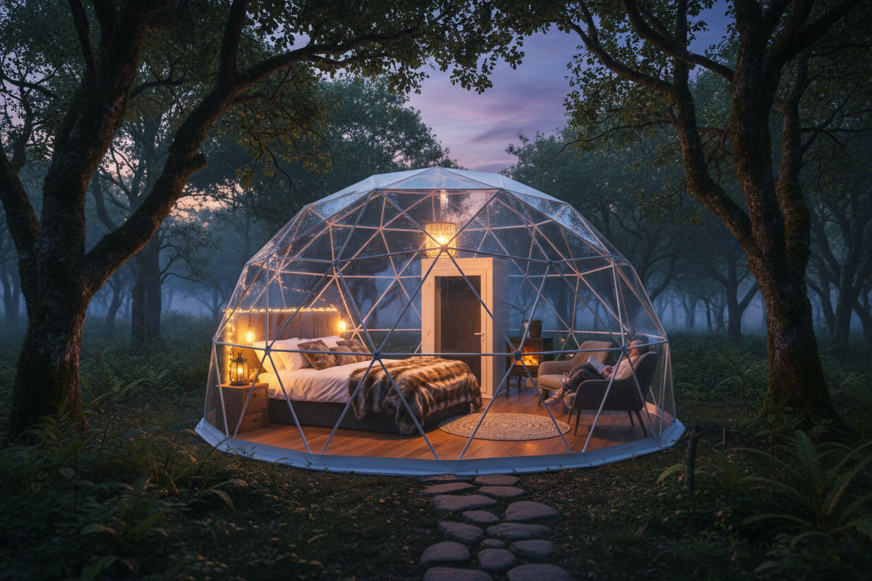 Glamping Dome House