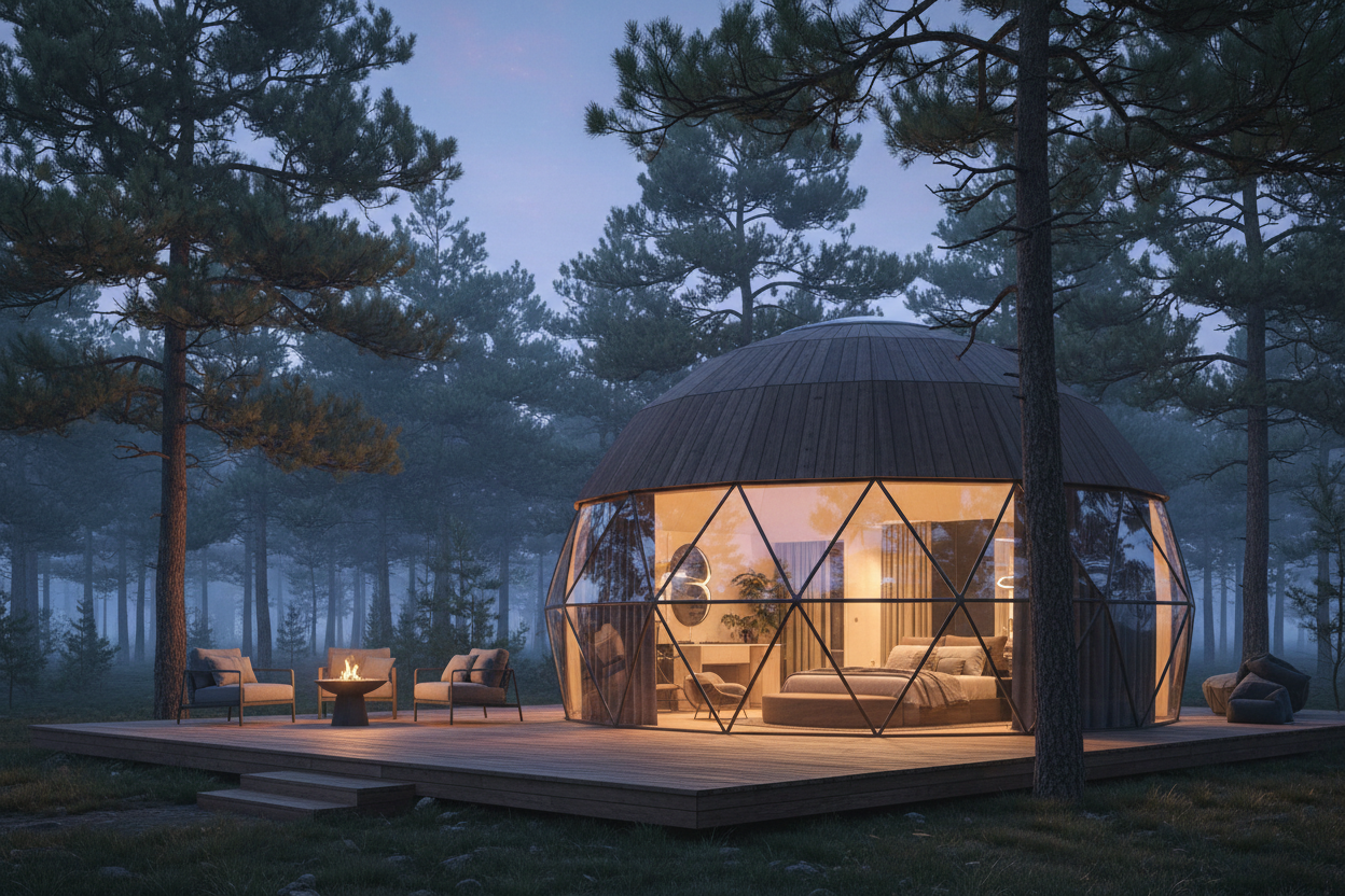 Glamping Dome House