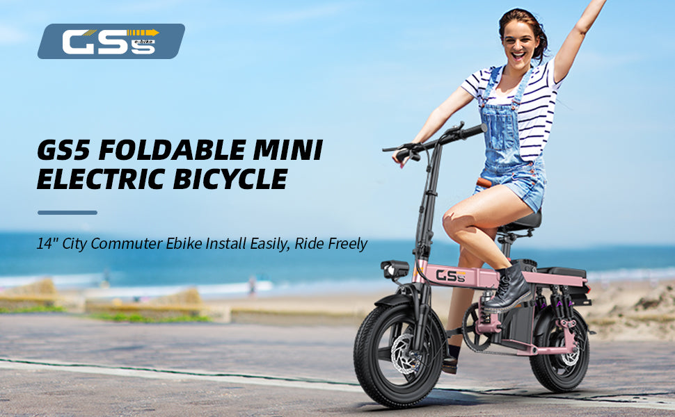 Battery EBike,30+MPH,740W Folding Electric Bike,35 Miles Max Range